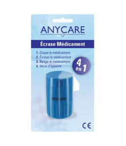 ANYCARE-Pilulier 4 en 1 écrase médicaments-WSMY01